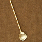 Be Home Home Kitchen Utensils Gold Thin Spoon Gold / 5"