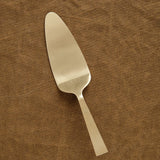 Fog Linen Work Home Kitchen Utensils Brass Cake Server Brass / 8.25" L