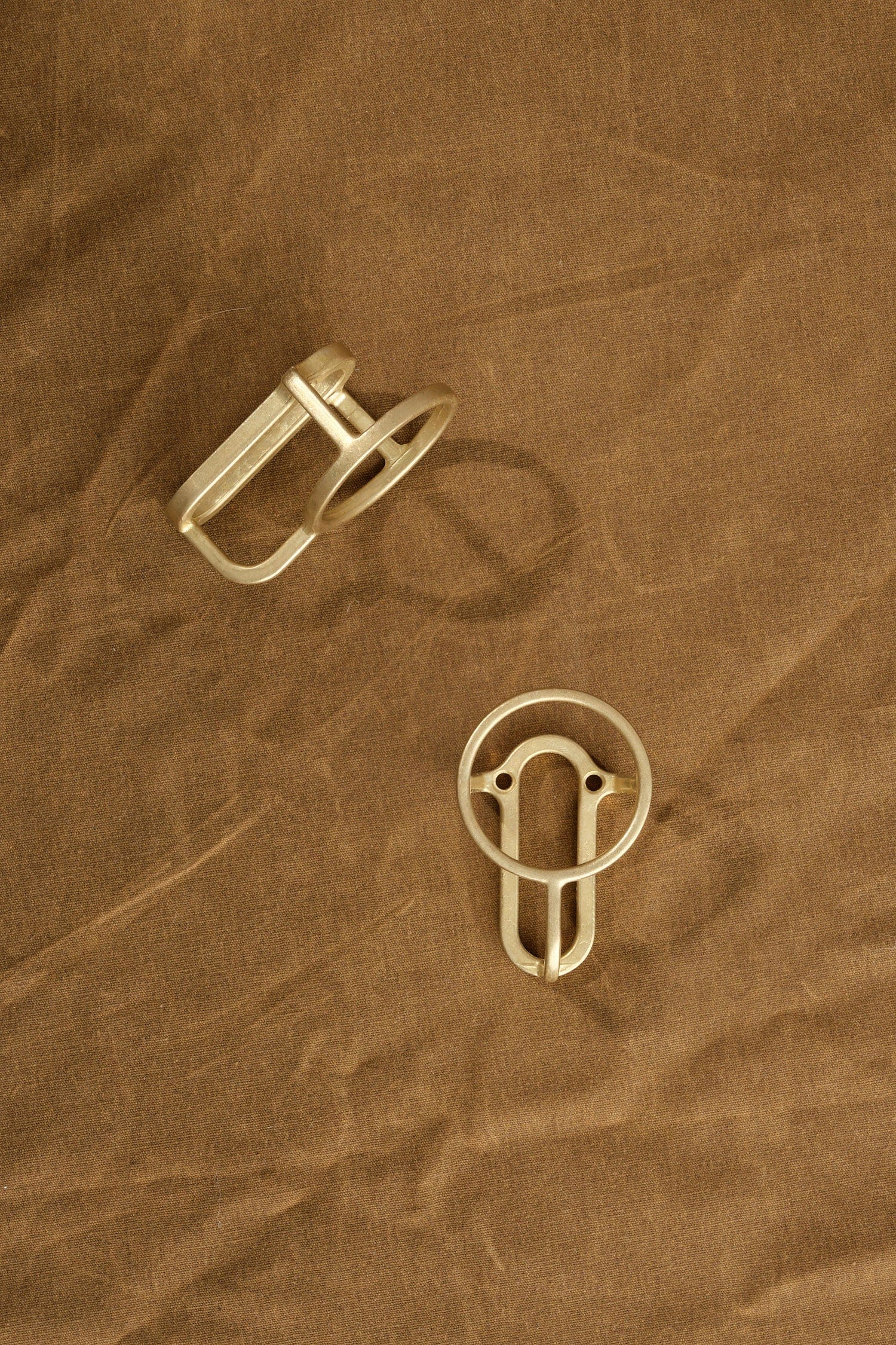 Fort Standard Home Hooks Brace Wall Hook Bronze / 4" L X 2.5" W