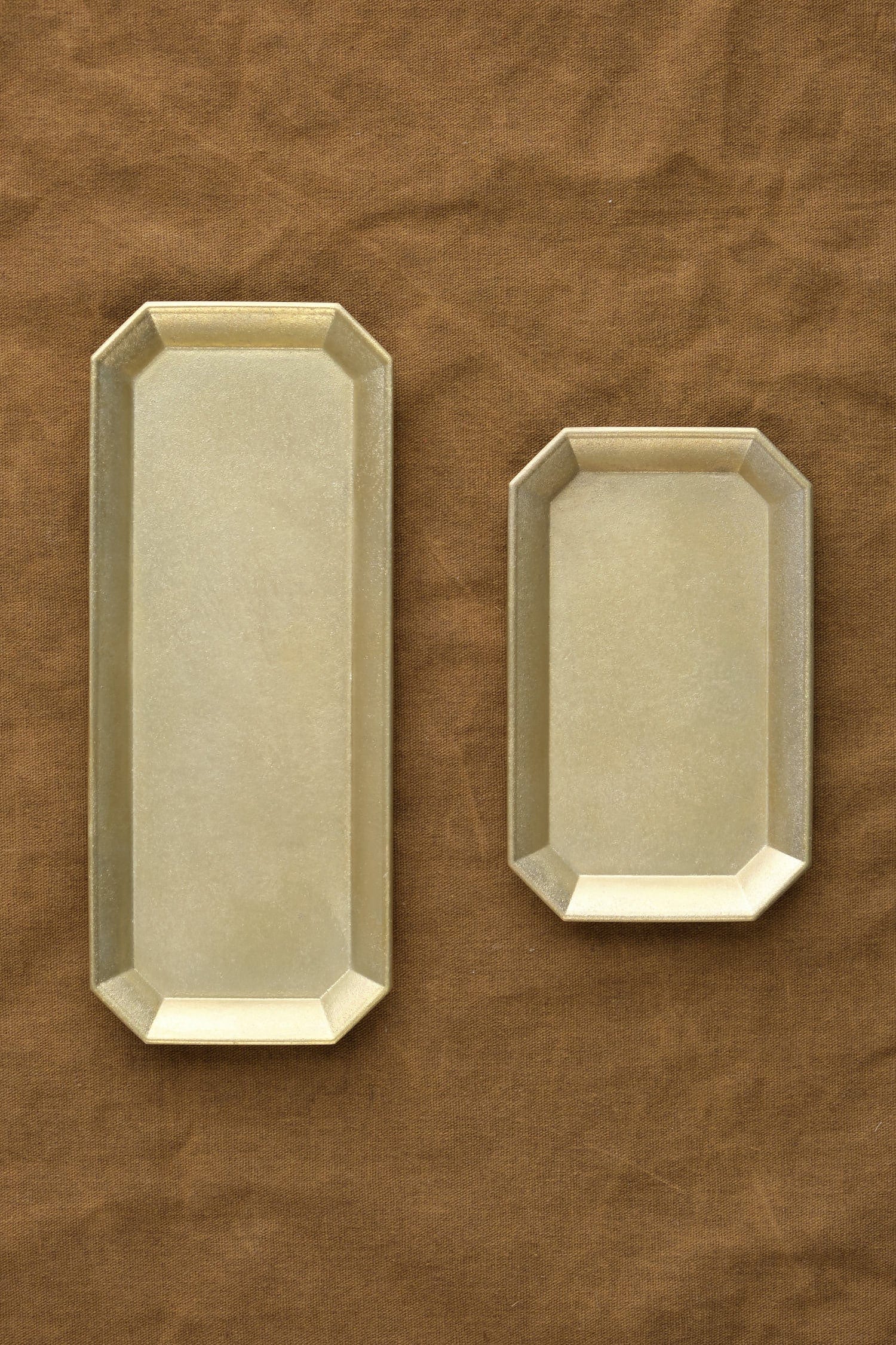 Futagami Home Objects Large Brass Stationery Tray