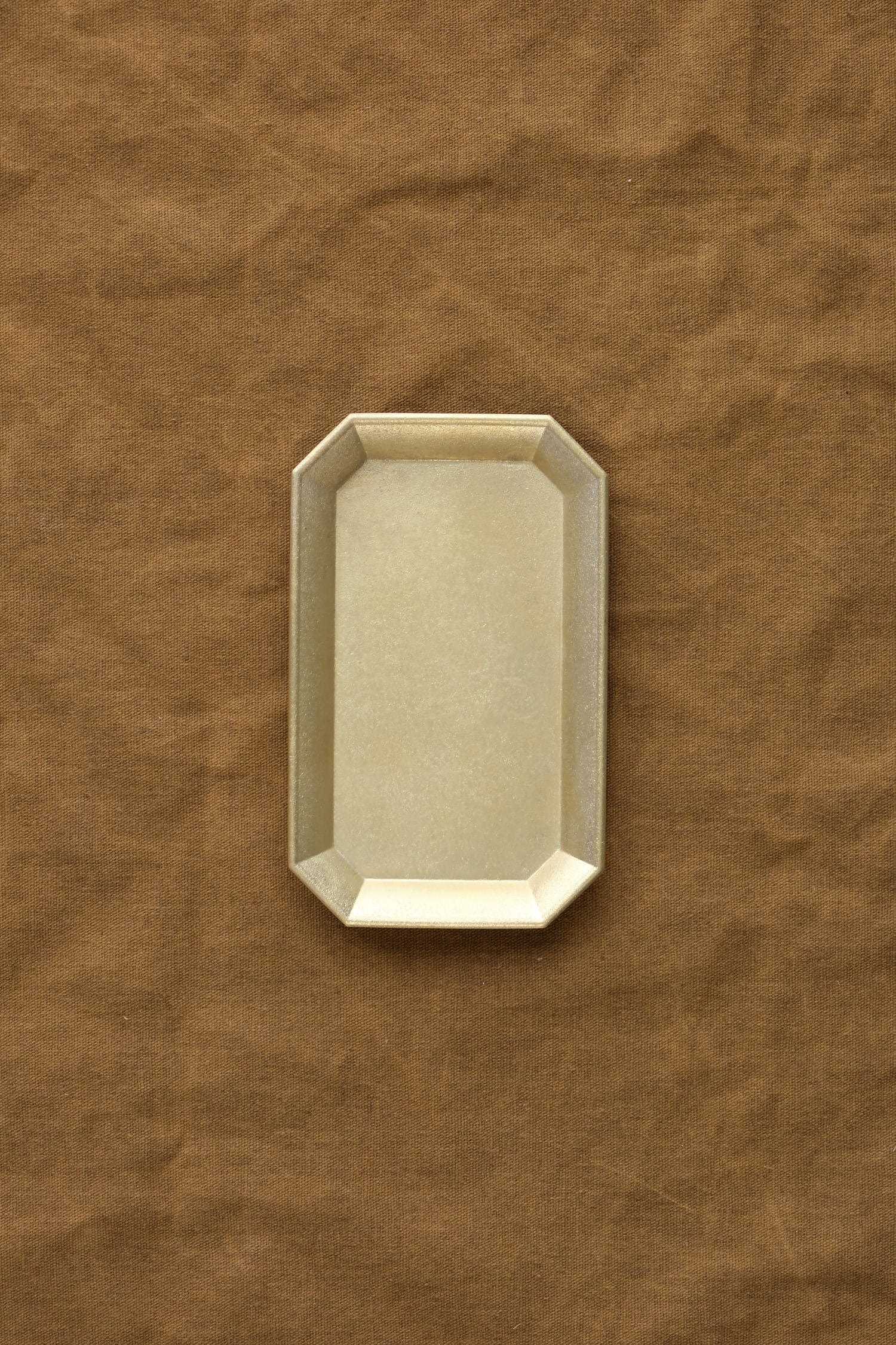 Futagami Home Objects Medium Brass Stationery Tray