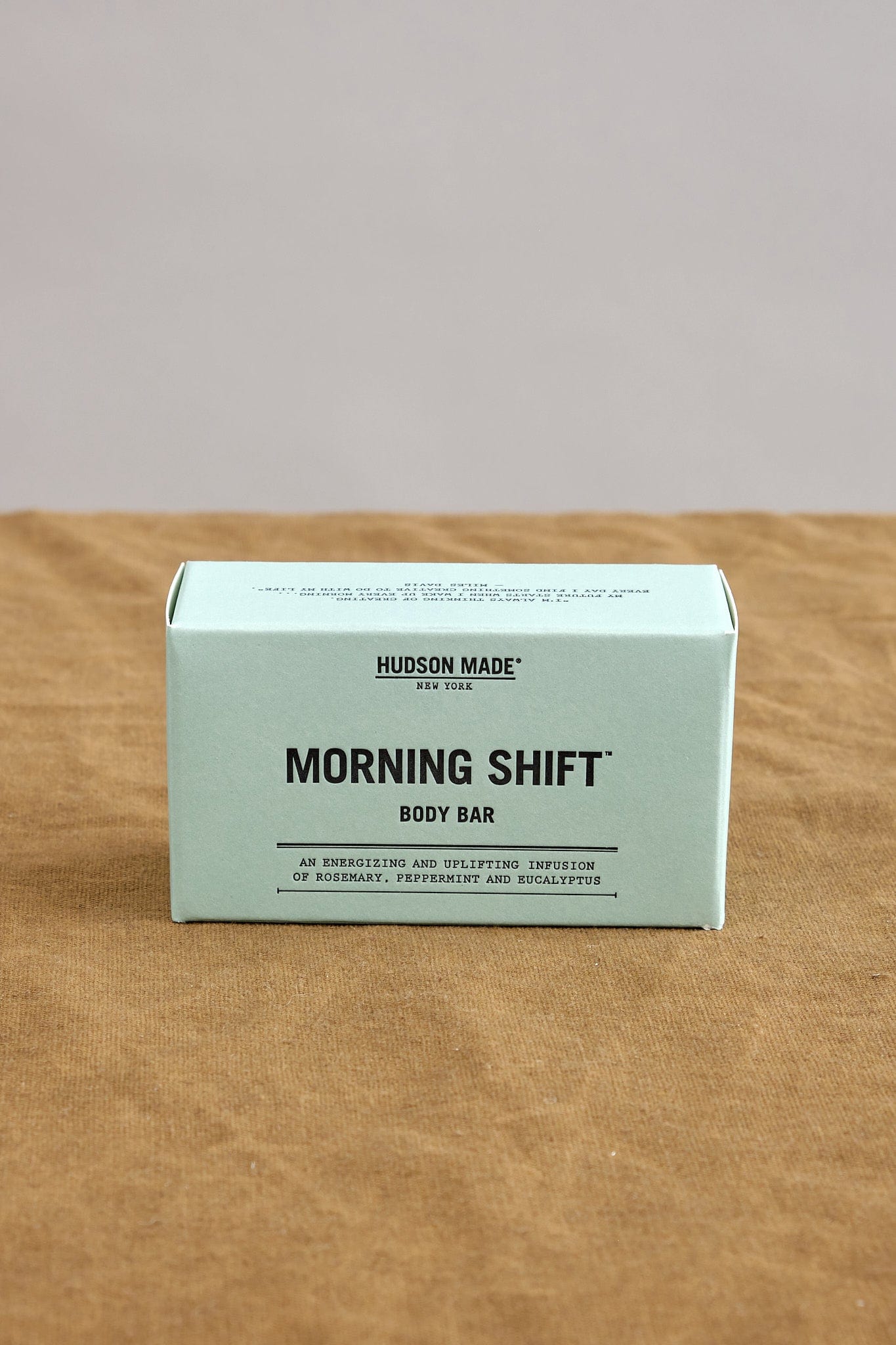 Hudson Made Beauty Bar Soap Morning Shift Body Bar