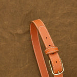 Lindquist Accessories Belts Simple Belt in Honey Vachetta