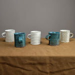 Mt. Washington Pottery Home CoffeeTea Ring Mug in White White / 16 oz