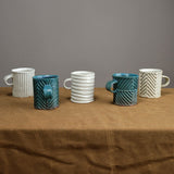 Mt. Washington Pottery Home CoffeeTea Ring Mug in White White / 16 oz