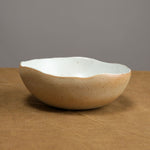 Mt. Washington Pottery Home Kitchen Dishware Eggshell Morning Bowl in Naked White Naked/White / 7" W X 2.5" H