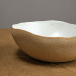 Naked White wavy bowl