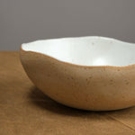 Mt. Washington Pottery Home Kitchen Dishware Eggshell Morning Bowl in Naked White Naked/White / 7" W X 2.5" H