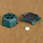 Tadahiro Baba Home Incense Kame Incense Burner Cast Iron / 4" L X 2.25" H