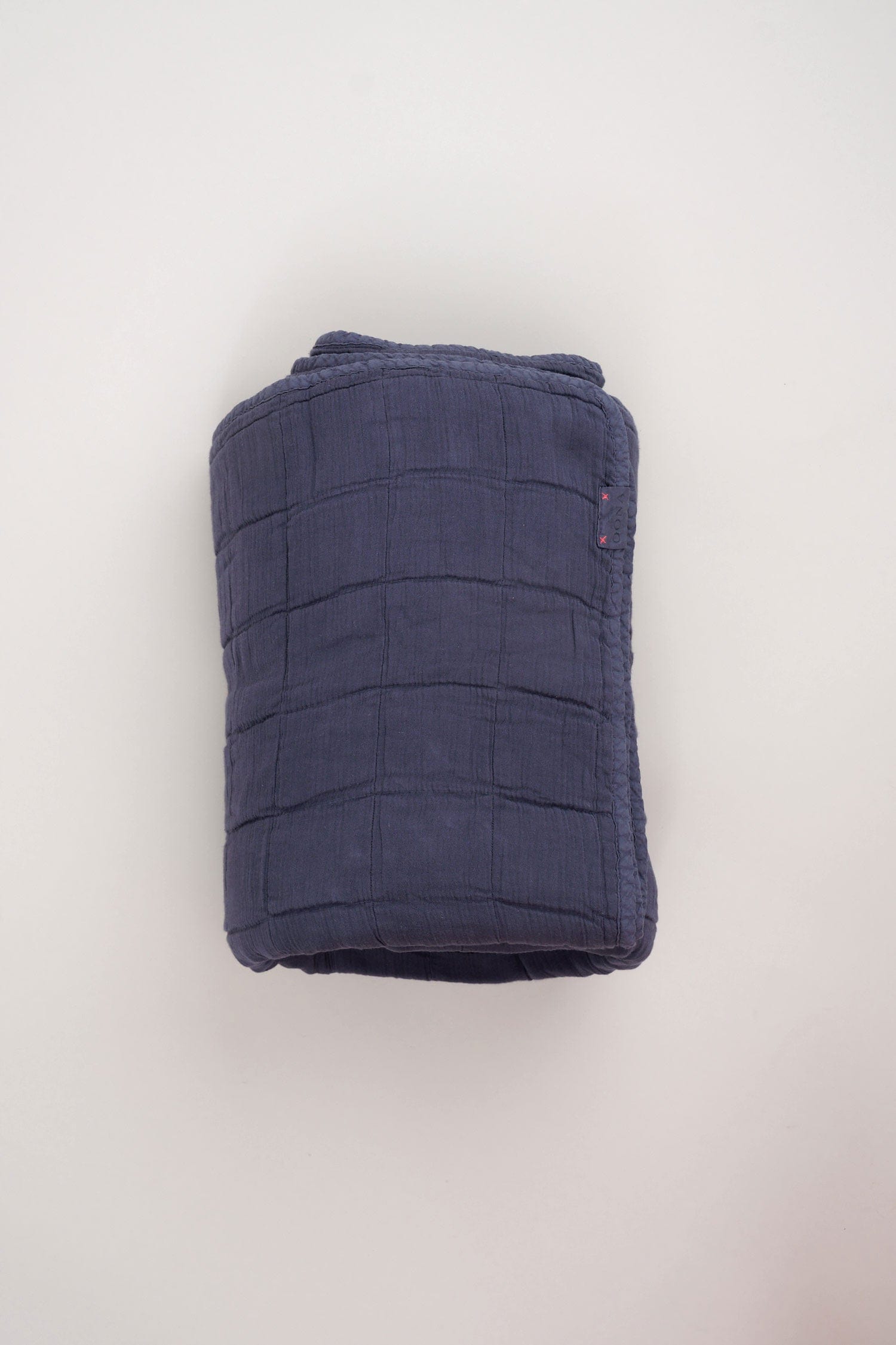 OONA Home Bedding King Plaid Bed Covers Dark Blue / 91" L X 98" W