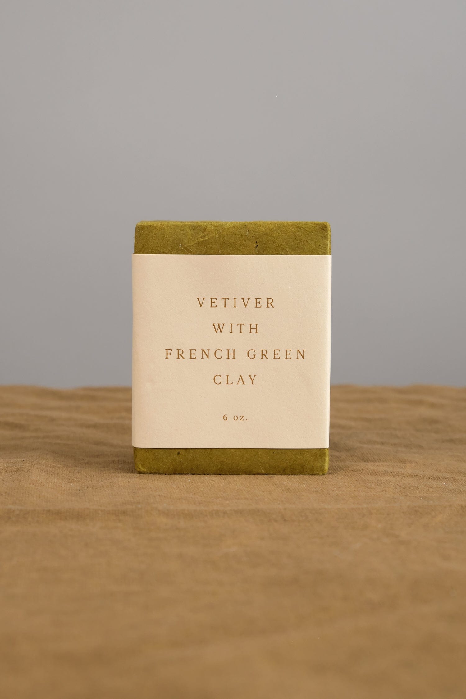 Saipua Beauty Bar Soap Vetiver with French Clay Bar Soap Vetiver with French Clay / 6 oz
