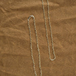 Stephanie Windsor Jewelry Necklaces 100mm Long Oval Link Chain 14K Yellow Gold / 18" Chain