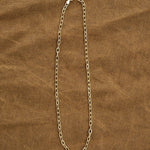 Stephanie Windsor Jewelry Necklaces 100mm Long Oval Link Chain 14K Yellow Gold / 18" Chain