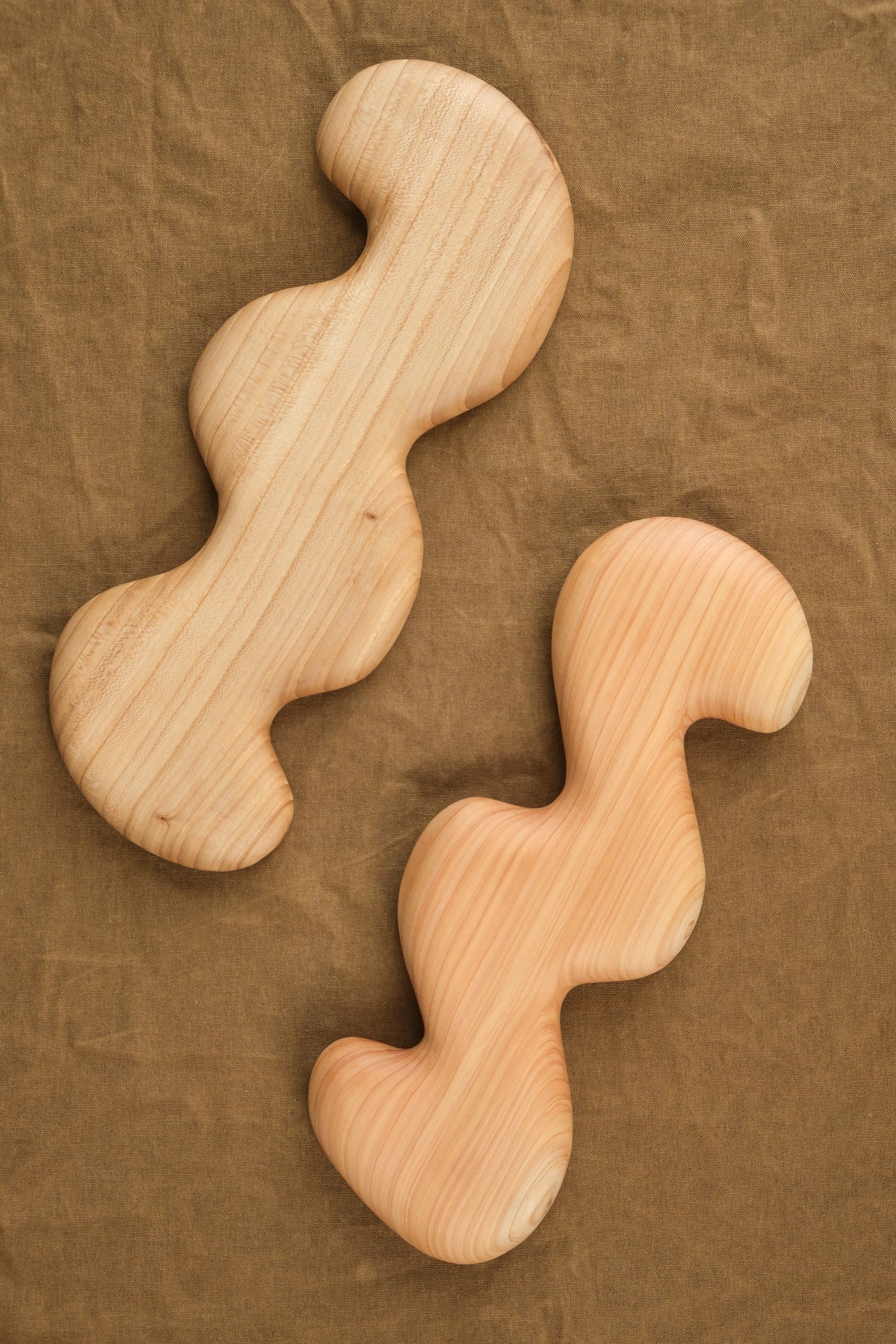Squiggle Trivet in Monterey Cypress