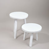 Tina Frey Designs Home Objects Occasional Side Table in White White