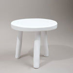 Tina Frey Designs Home Furniture Milking Stool in White White / 15" D X 12.5" H