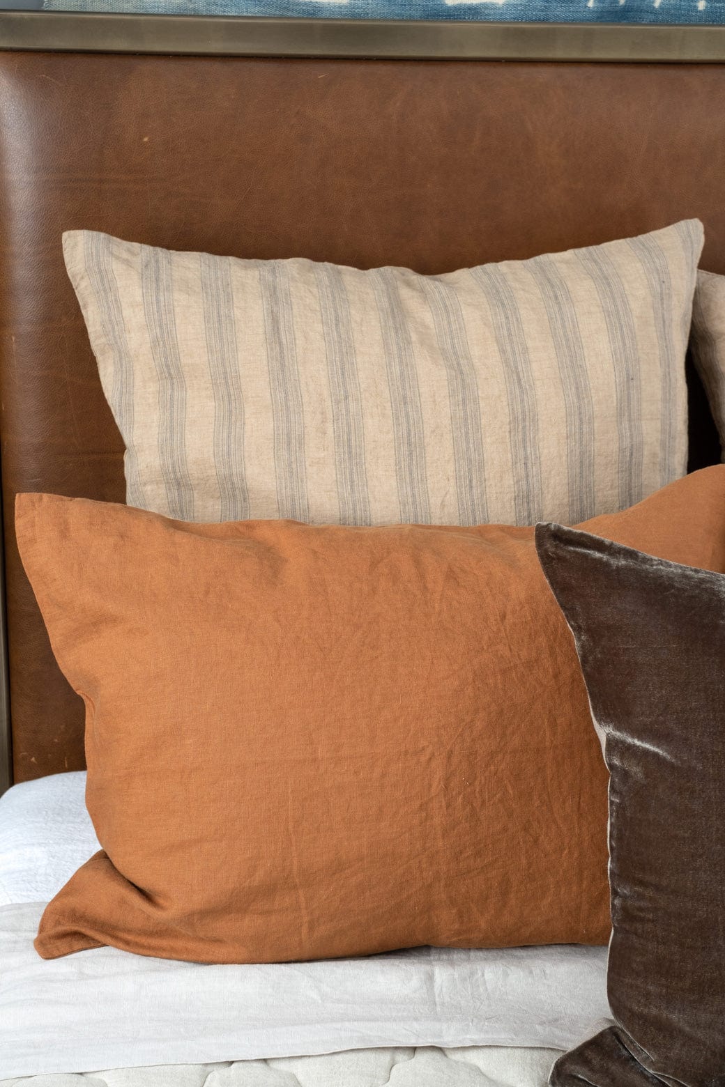 Hale Mercantile Home Bedding Euro Basix Stripe Pillowcase