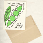 People Ive Loved Craft Stationery Two Peas Card