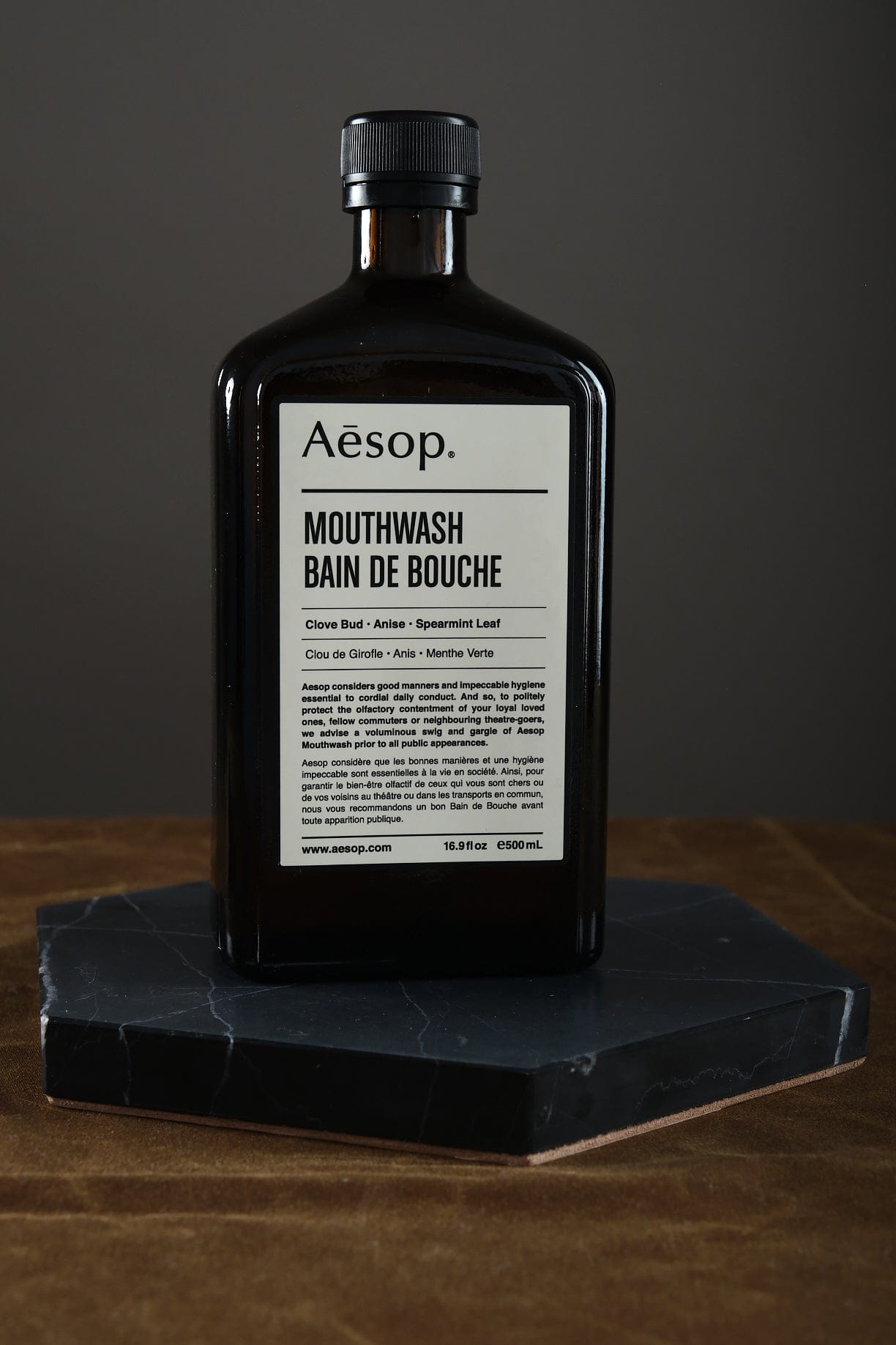 Aesop Beauty Grooming Mouthwash Anise / 16.9 fl oz