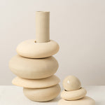 Re Jin Lee Art Sculpture Stack Sculpture Natural / 14" H