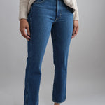 Amo Denim Apparel Womens Denim Chloe Crop Pant in Affection