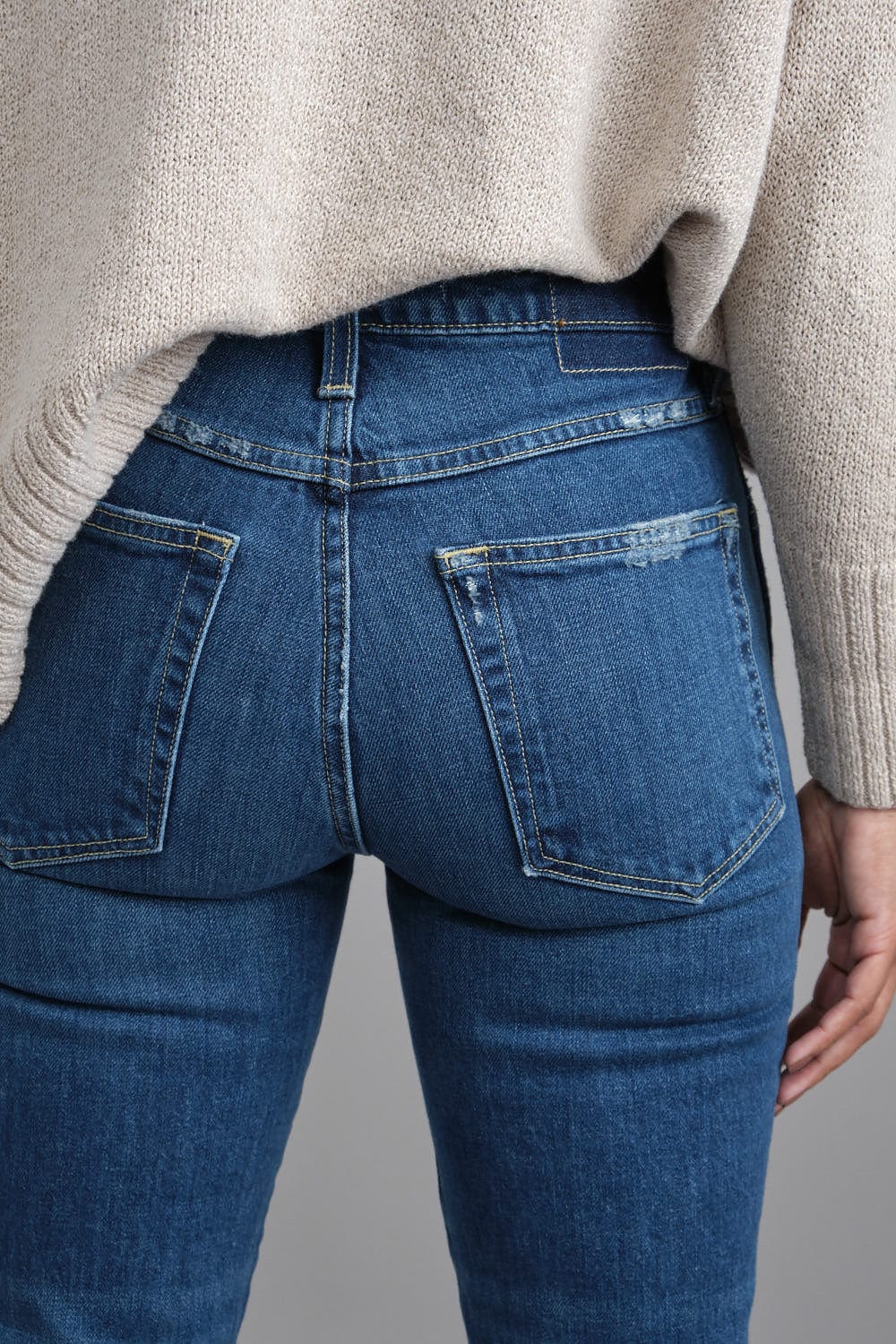 Amo Denim Apparel Womens Denim Chloe Crop Pant in Affection