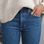 Amo Denim Apparel Womens Denim Chloe Crop Pant in Affection
