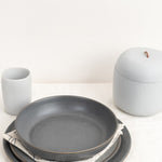 Tina Frey Designs Home Bar Accessories Cocktail Condiments Box Cement / 6" L X 5" W X 4" H