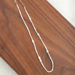 WWAKE Jewelry Necklaces Pearl Collage Necklace Pearl / 14-16" Chain