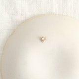 WWAKE Jewelry Earrings Diamond Burst Earring Diamond