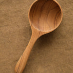 Be Home Home Kitchen Utensils 5" Teak Round Scoop