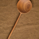 Be Home Home Kitchen Utensils 10.5" Teak Round Spoon