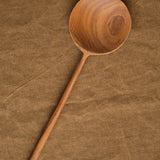 Be Home Home Kitchen Utensils 10.5" Teak Round Spoon