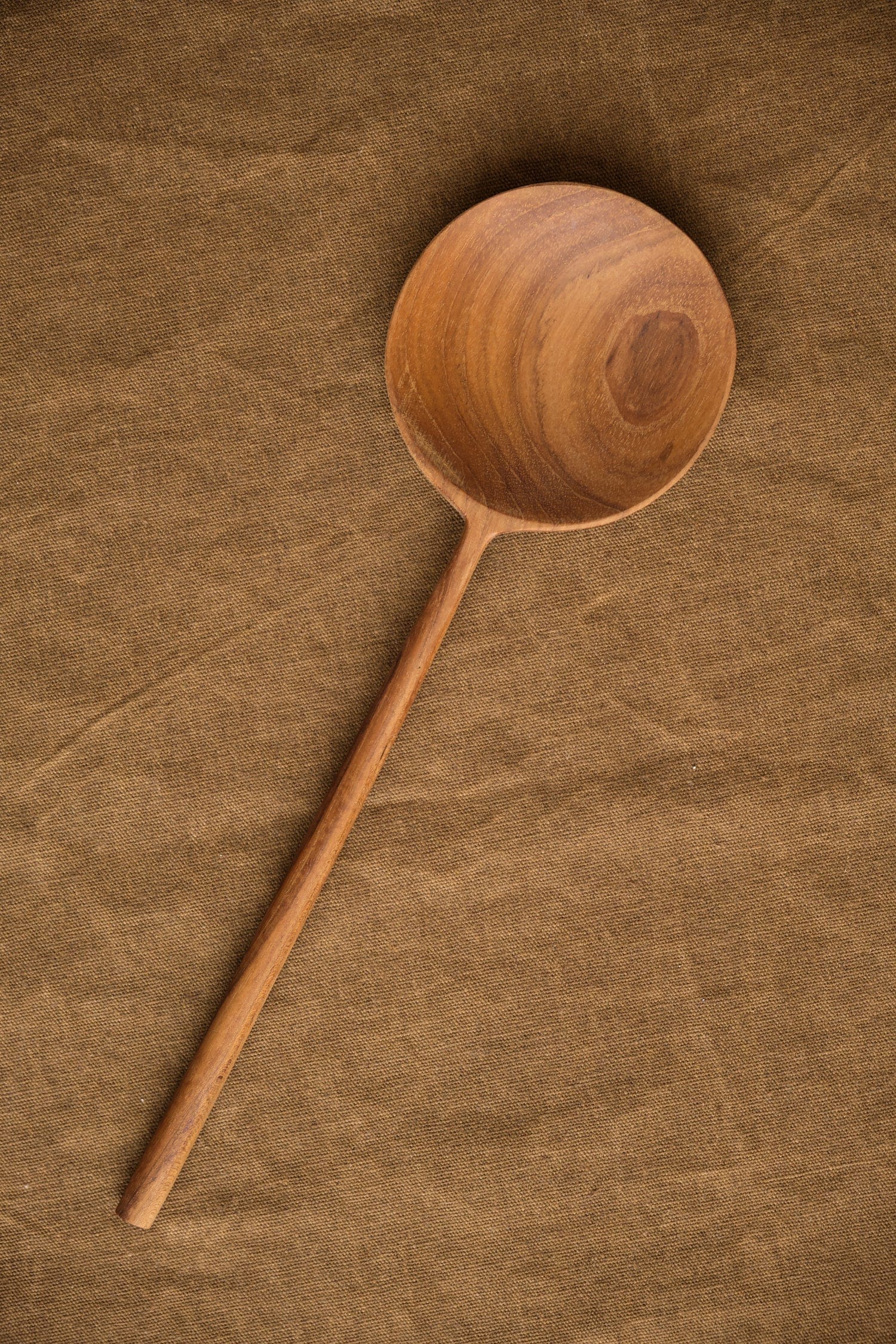 Be Home Home Kitchen Utensils 10.5" Teak Round Spoon