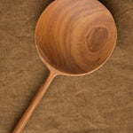 Be Home Home Kitchen Utensils 10.5" Teak Round Spoon