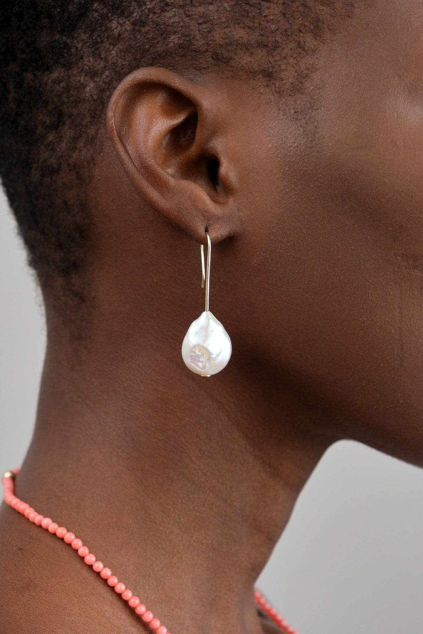 Beatrice Valenzuela Jewelry Earrings Baroque Pearl Earrings Pearl