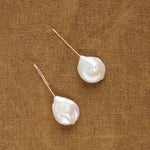 Beatrice Valenzuela Jewelry Earrings Baroque Pearl Earrings Pearl
