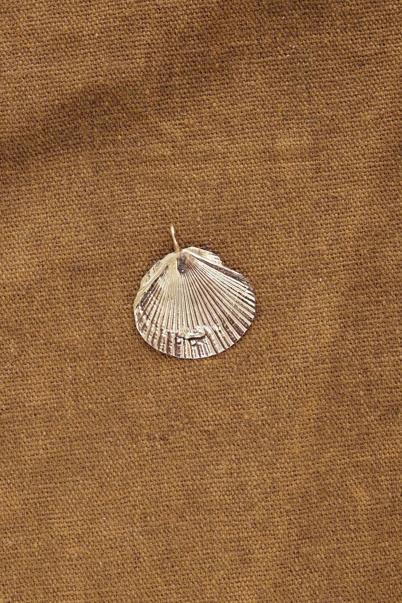 Beatrice Valenzuela Jewelry Necklaces Gold Concha Pendant