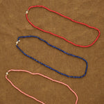 Beatrice Valenzuela Jewelry Necklaces Lapis Lazuli Necklace Lapis Lazuli / 18" Chain