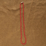 Beatrice Valenzuela Jewelry Necklaces Red Bamboo Coral Necklace Red Bamboo Coral / 18"