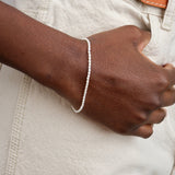 Beatrice Valenzuela Jewelry Bracelets Rice Pearl Brujeria Bracelet Pearl / 7" Chain