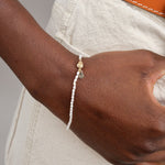 Beatrice Valenzuela Jewelry Bracelets Rice Pearl Brujeria Bracelet Pearl / 7" Chain