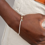 Beatrice Valenzuela Jewelry Bracelets Rice Pearl Brujeria Bracelet Pearl / 7" Chain