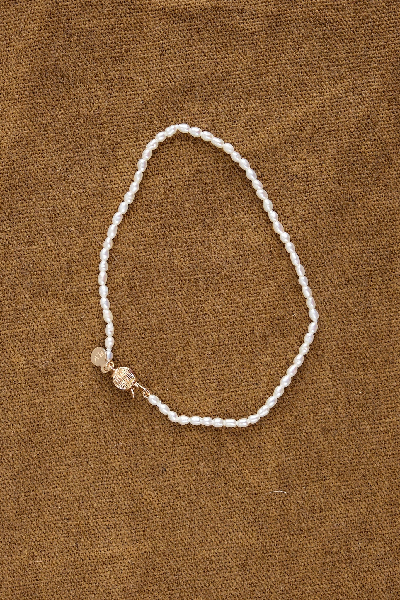 Beatrice Valenzuela Jewelry Bracelets Rice Pearl Brujeria Bracelet Pearl / 7" Chain