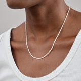Beatrice Valenzuela Jewelry Necklaces Rice Pearl Brujeria Necklace Pearl / 16" Chain