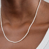 Beatrice Valenzuela Jewelry Necklaces Rice Pearl Brujeria Necklace Pearl / 16" Chain