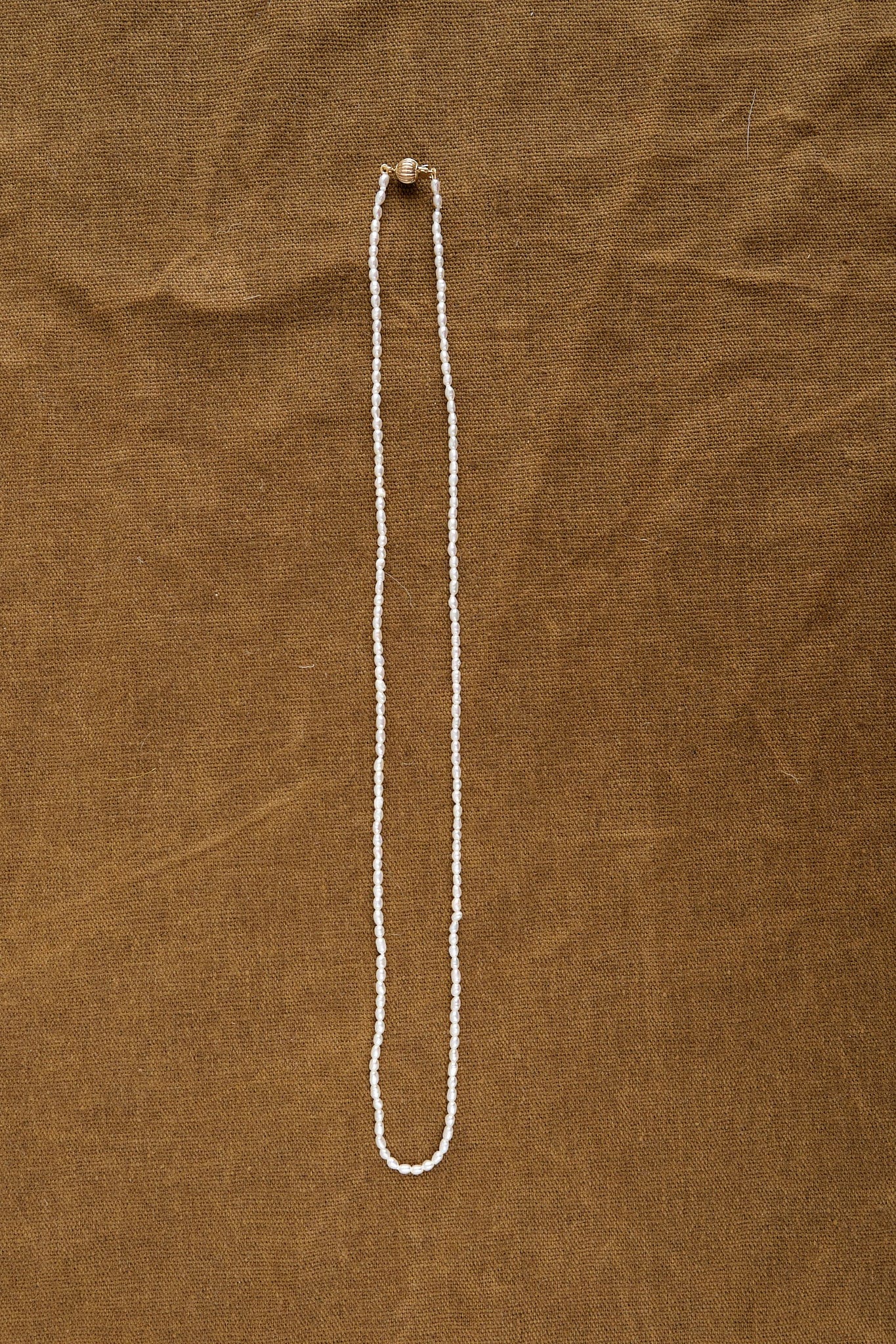 Beatrice Valenzuela Jewelry Necklaces Rice Pearl Brujeria Necklace Pearl / 16" Chain