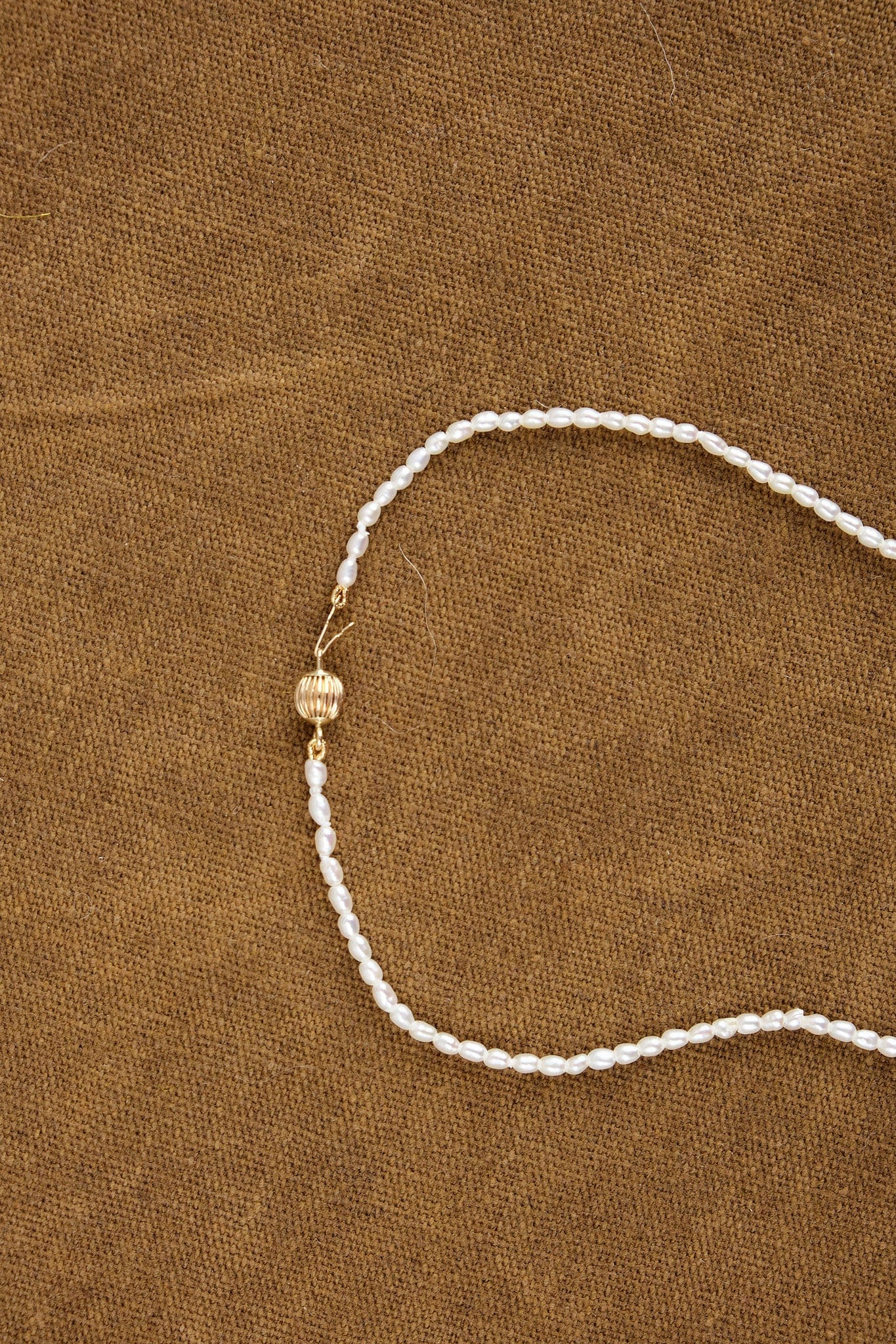 Beatrice Valenzuela Jewelry Necklaces Rice Pearl Brujeria Necklace Pearl / 16" Chain