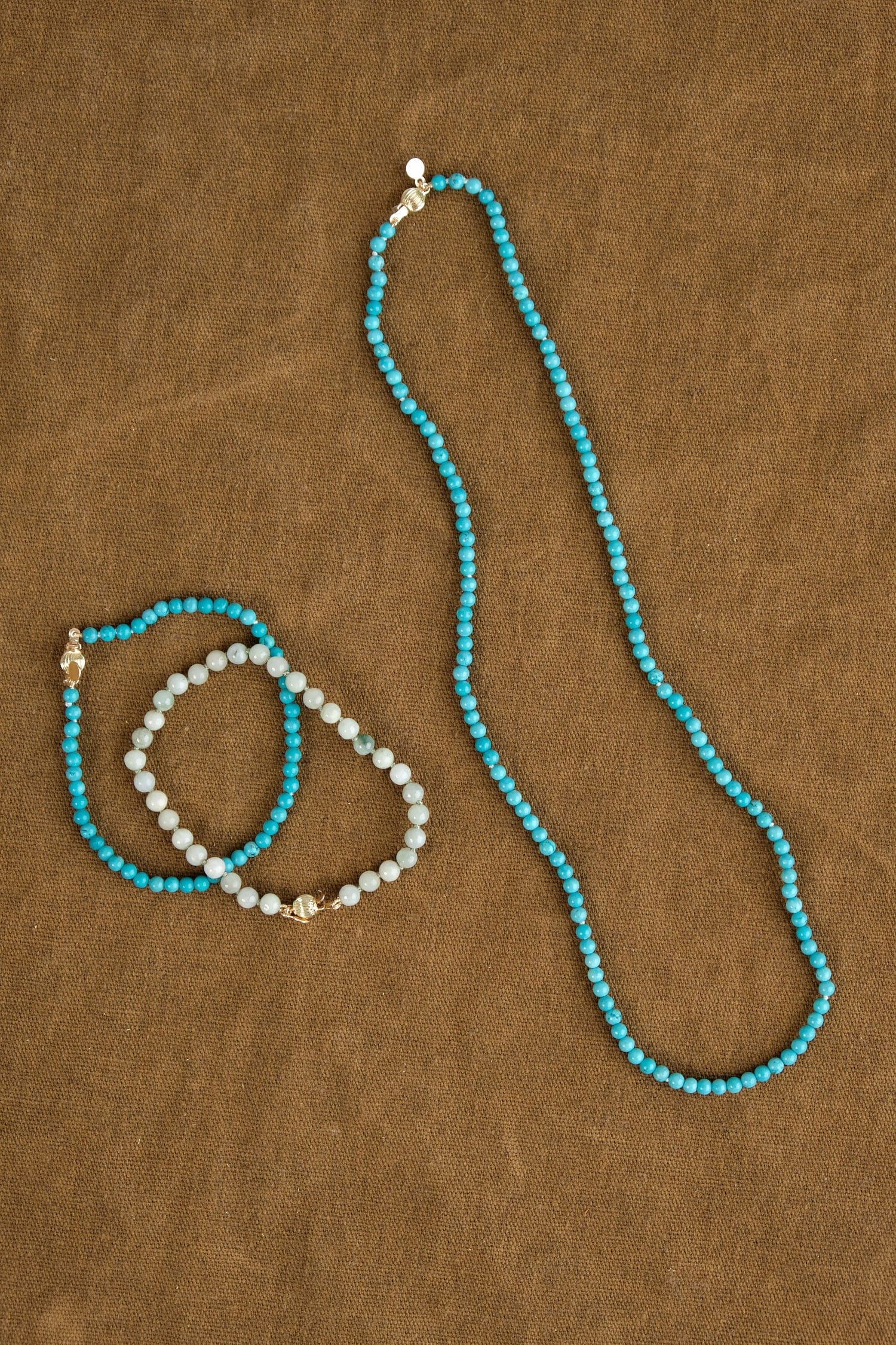 Beatrice Valenzuela Jewelry Necklaces Turquoise Necklace Turquoise / 18" Chain