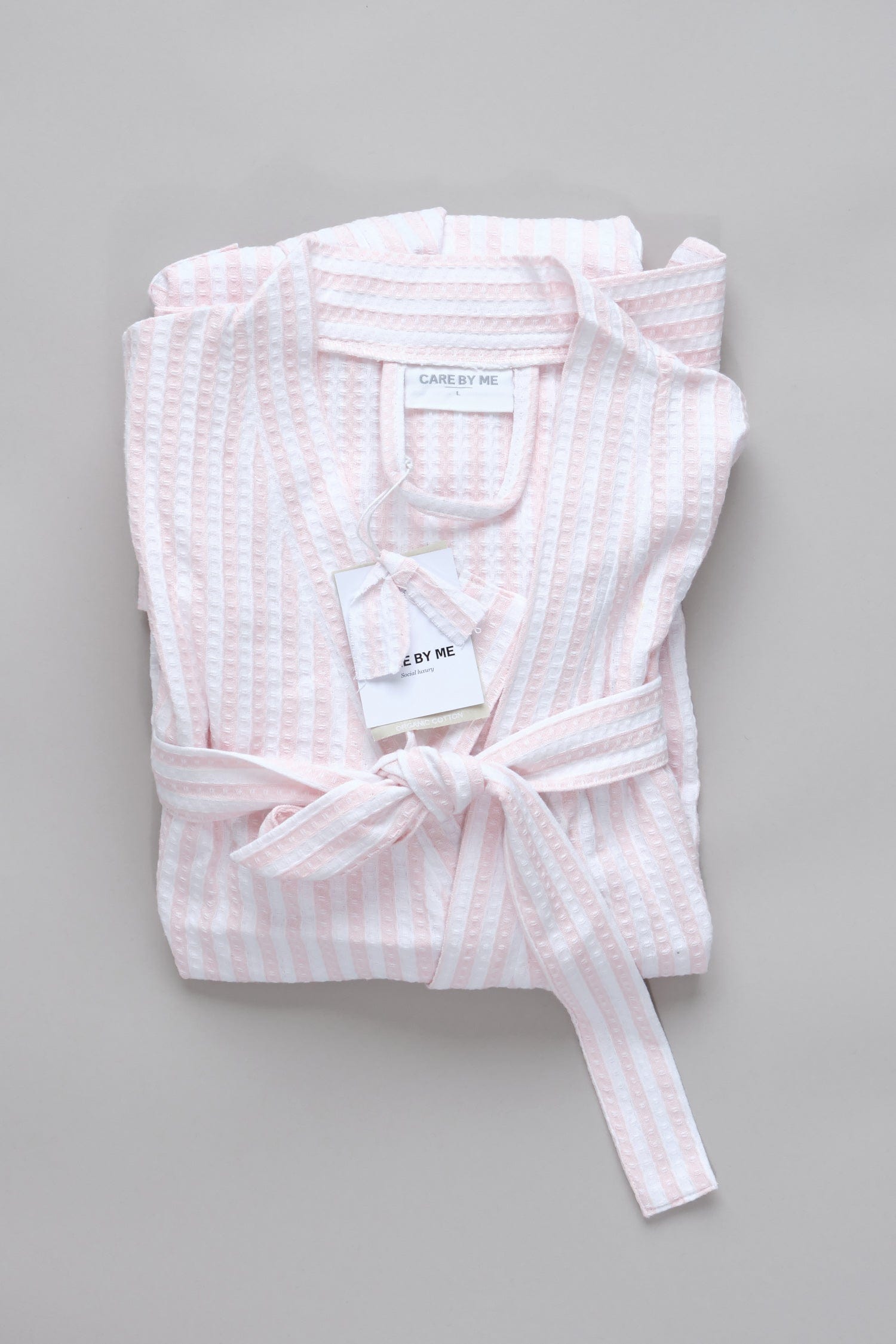 Folded Kathrine Kimono in Rose/White